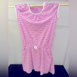 Lands’ End Girls Puff Short Sleeve Dress